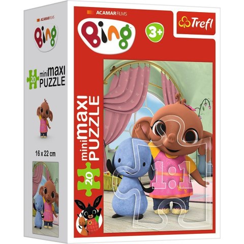 Puzzle 20 elementów miniMaxi Przyjaciele, Bing Trefl