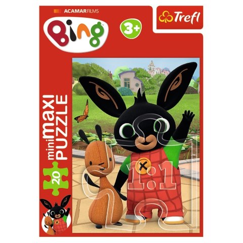 Puzzle 20 elementów miniMaxi Przyjaciele, Bing Trefl