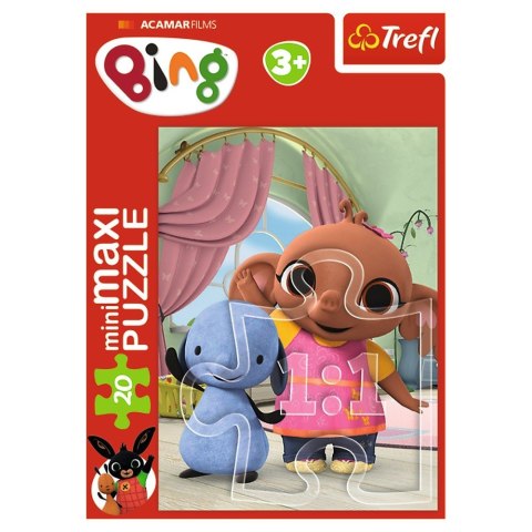 Puzzle 20 elementów miniMaxi Przyjaciele, Bing Trefl