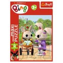 Puzzle 20 elementów miniMaxi Przyjaciele, Bing Trefl
