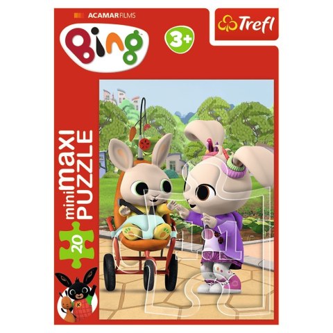 Puzzle 20 elementów miniMaxi Przyjaciele, Bing Trefl