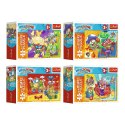 Puzzle 20 elementów miniMaxi Tajna akcja Magic Box Super Things Trefl