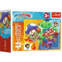 Puzzle 20 elementów miniMaxi Tajna akcja Magic Box Super Things Trefl