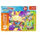 Puzzle 20 elementów miniMaxi Tajna akcja Magic Box Super Things Trefl