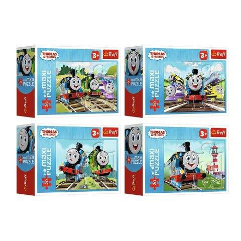 Puzzle 20 elementów miniMaxi Z Tomkiem jest wesoło, Tomek i Przyjaciele Trefl