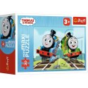 Puzzle 20 elementów miniMaxi Z Tomkiem jest wesoło, Tomek i Przyjaciele Trefl