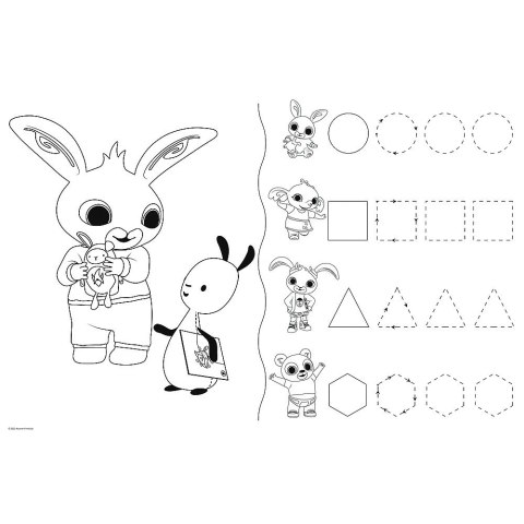 Puzzle 24 elementy SUPER MAXI Bing z przyjaciółmi Trefl