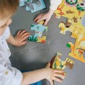 Puzzle 24 elementy SUPER MAXI Bobaski na safari, Bobaski i Miś Trefl