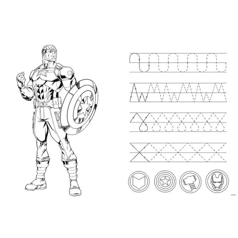 Puzzle 24 elementy SUPER MAXI Silni Avengersi Trefl