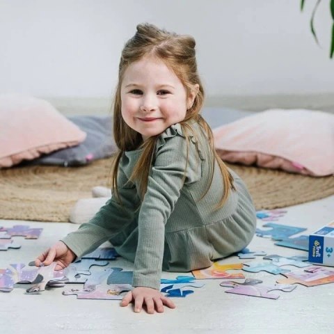 Puzzle 24 elementy SUPER MAXI Wesoły świat Krainy Lodu Disney Frozen Trefl