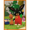 Puzzle 2w1 memos Bing z przyjaciółmi Trefl