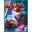 Puzzle 2w1 memos Bohaterowie w akcji, Avengers Trefl