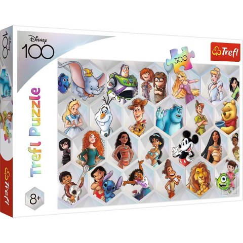 Puzzle 300 elementów Magia, Disney Trefl