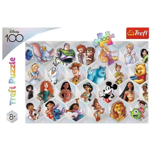 Puzzle 300 elementów Magia, Disney Trefl