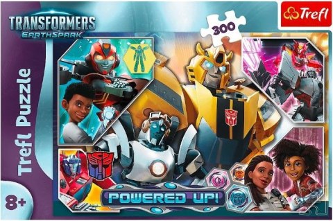 Puzzle 300 elementów W świecie Transformers Trefl