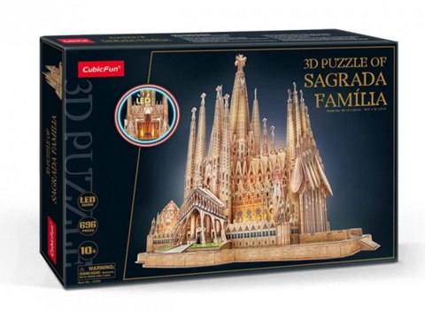 Puzzle 3D - Sagrada Familia led Cubic Fun