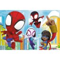Puzzle 60 elementów XXL Super Shape Sprytny Spidey, Spidey i super-kumple Trefl