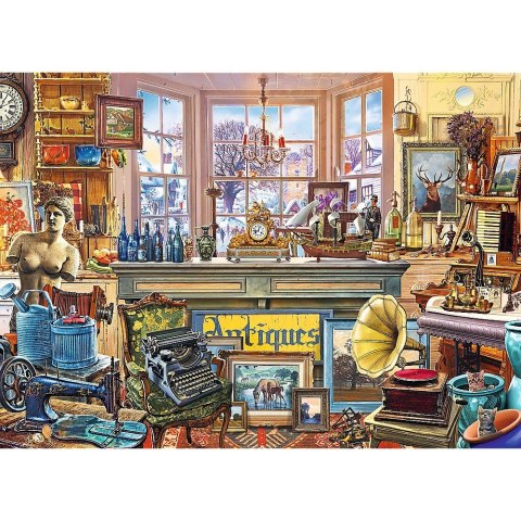 Puzzle drewniane 1000 elementów Sklep z antykami Trefl