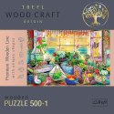 Puzzle drewniane 500+1 elementów Domek na plaży Trefl