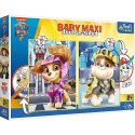 Układanka Baby MAXI 2x10 elementów Radosna drużyna Paw Patrol Trefl