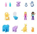 Zestaw torebka z figurkami Polly Pocket Kangurki Mattel