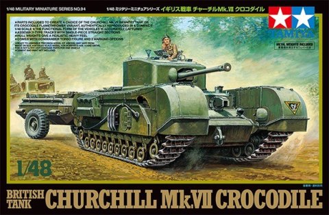 Model plastikowy British Churchill Mk.VII Crocodile 1/48 Tamiya