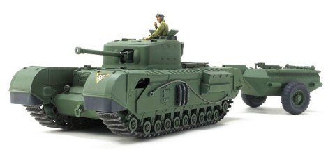 Model plastikowy British Churchill Mk.VII Crocodile 1/48 Tamiya