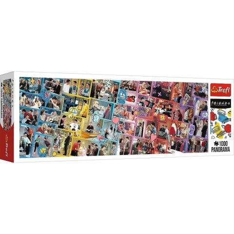 Puzzle 1000 elementów Panorama Spotkanie z Przyjaciółmi, Przyjaciele Trefl
