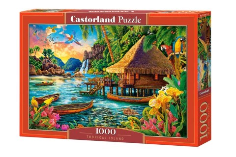 Puzzle 1000 elementów Tropikalna wyspa Castor