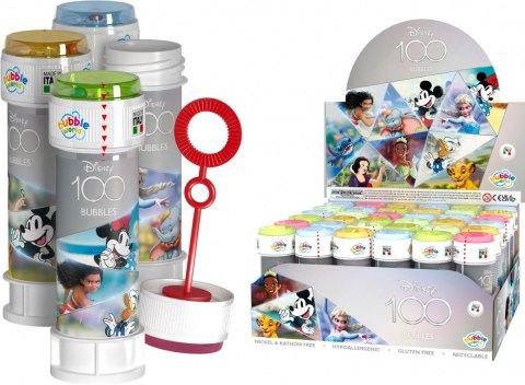 Bańki - Disney 100 Lat 60 ml display 36 sztuk Brimarex