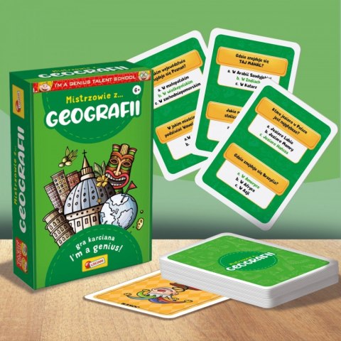 Gra Mistrzowie z geografii Lisciani