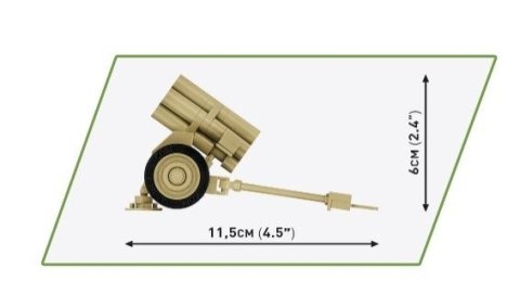 Klocki 15 cm Nebelwerfer 41 Cobi Klocki