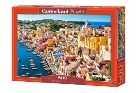 Puzzle 500 elementów Corricella Włochy Castor