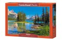 Puzzle 500 elementów Jezioro Maligne Kanada Castor