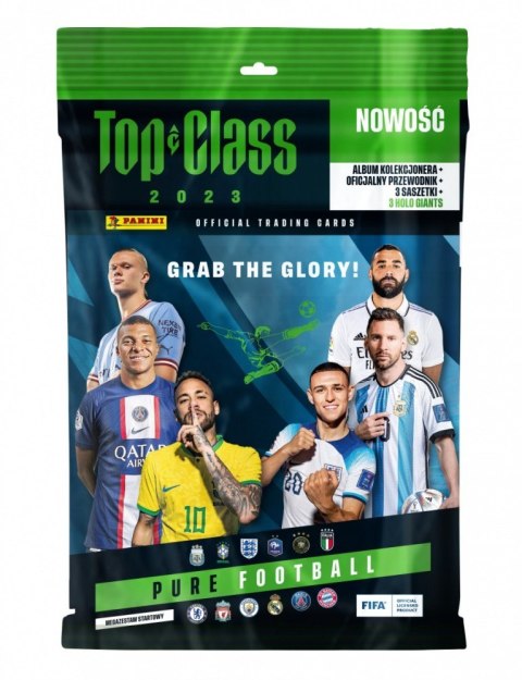 Karty Top Class 2023 Megazestaw startowy Panini Kolekcja