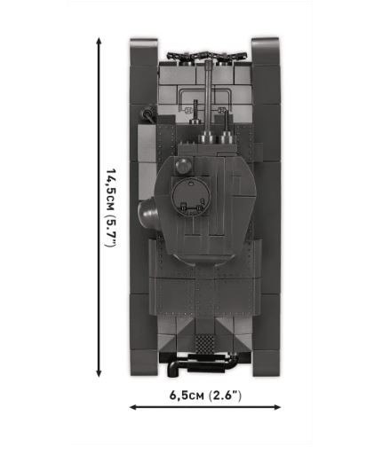 Klocki Bitwa pod Arras 1940 Matilda II kontra Panzer 38(t) Cobi Klocki