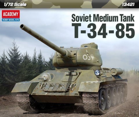 Model plastikowy Czołg Soviet Medium T-34/85 1/72 Academy