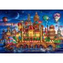 Puzzle 1000 elementów Compact Downtown Clementoni