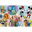 Puzzle 160 elementów XL Kolorowy świat Disney Trefl