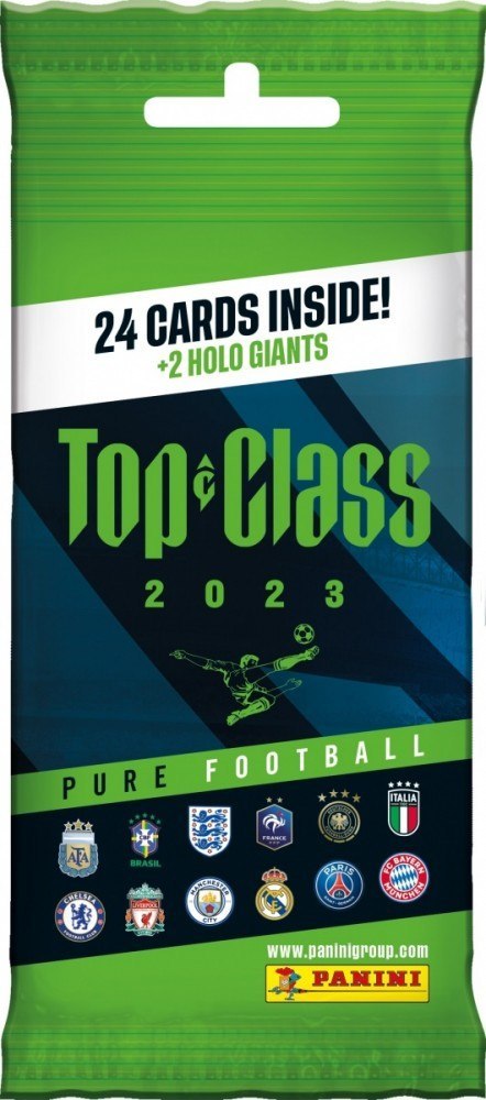Saszetka Top Class 2023 Fat Pack 24 karty Panini Kolekcja