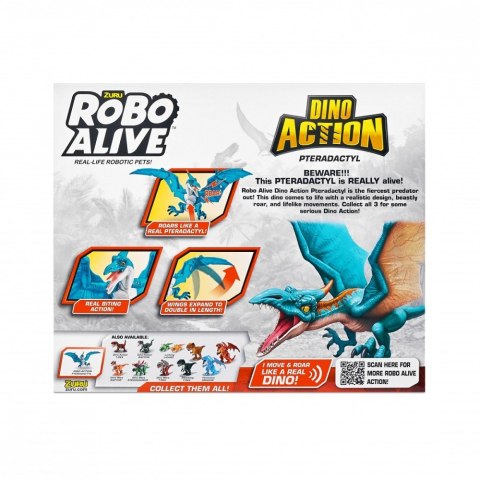 Figurka interaktywna Dino Action seria 1 Pterodaktyl ZURU Robo Alive