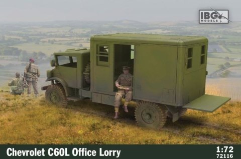 Model plastikowy Chevrolet C60L Office Lorry 1/72 Ibg