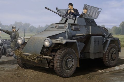 Model plastikowy German Sd.Kfz 222 1/35 Hobby Boss