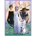 Puzzle 2w1 memos Księżniczki Kraina Lodu Frozen 2 Trefl