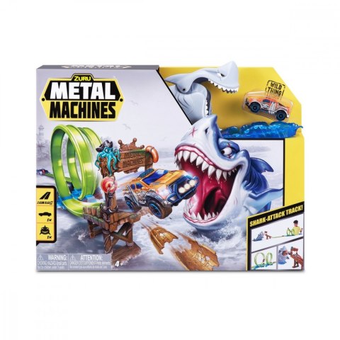 Tor samochodowy Zestaw Atak Rekina ZURU Metal Machines