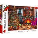 Puzzle 1000 elementów Idą Święta Trefl
