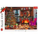 Puzzle 1000 elementów Idą Święta Trefl