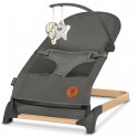 Leżaczek bujaczek June Air Grey Graphite Lionelo