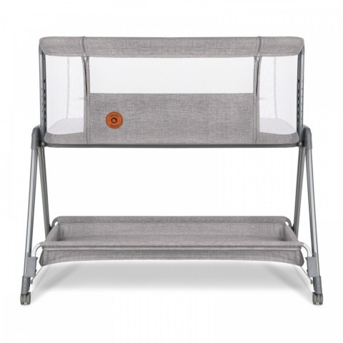 Łóżeczko dostawne Luna Grey Concrete 2 w 1 Lionelo