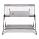Łóżeczko dostawne Luna Grey Concrete 2 w 1 Lionelo